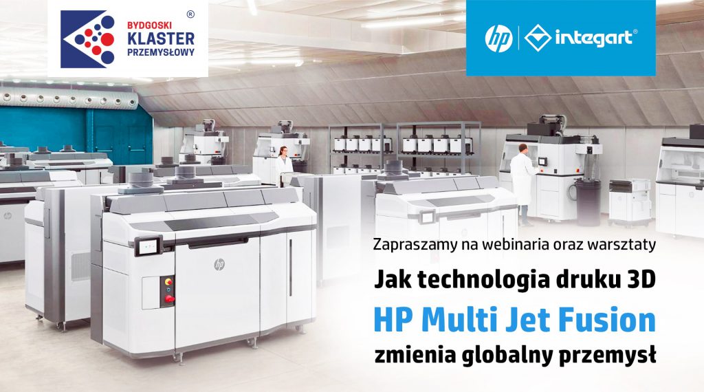 „Jak Technologia Druku 3D MJF Zmienia Globalny Przemysł” – Webinarium I Warsztaty | Drukarki3dHP.pl